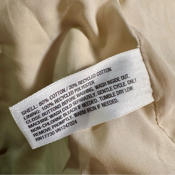 NWT Rowing Blazers for Target ‘Corduroy Double-Breasted Blazer’ in “Cream” Sz S - Picture 11 of 16